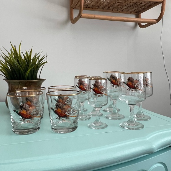 Vintage Pheasant Barware - Picture 5 of 11